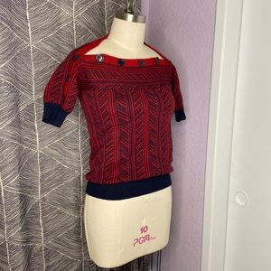 Marc Jacobs wool herringbone sweater